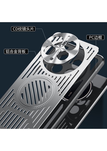 Huawei Mate 50 Pro Kılıfı, Manyetik Metal Isı Dağıtıcı Koruyucu Kılıf-Mavi (Yurt Dışından) fiyatları
