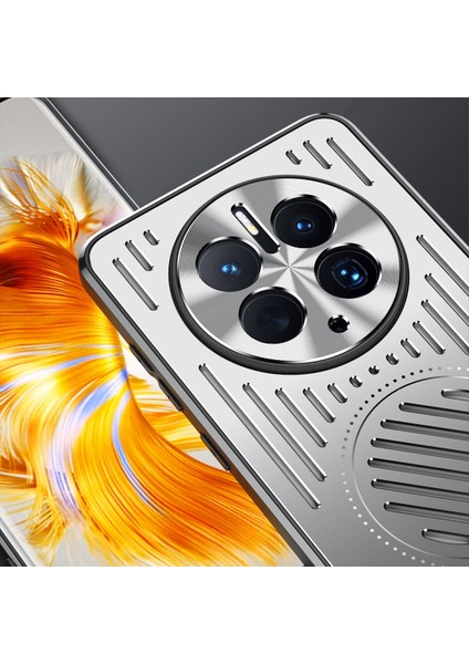 Huawei Mate 50 Pro Kılıfı, Manyetik Metal Isı Dağıtıcı Koruyucu Kılıf-Mavi (Yurt Dışından) fırsatları