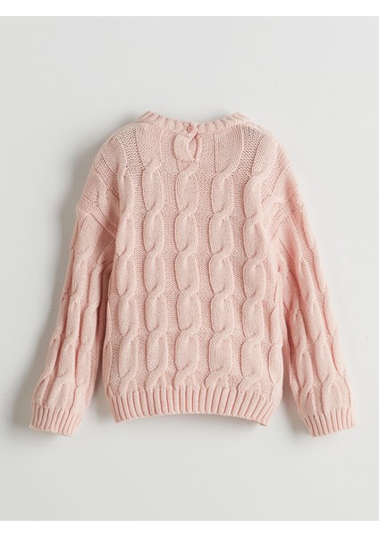 Yeni Sezon Bisiklet Yaka Desenli Kız Çocuk Kazak fiyatları