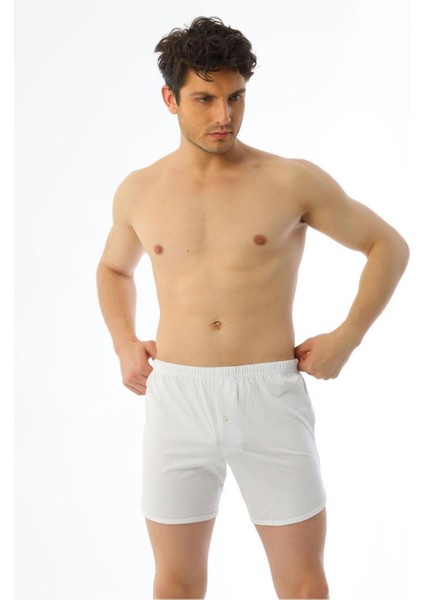 Erkek Beyaz %100 Pamuklu Süprem Spor Külot 1 Adet fiyatları