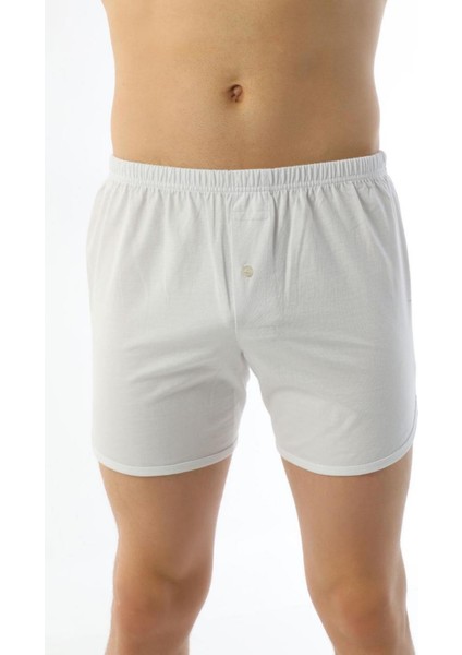 Erkek Beyaz %100 Pamuklu Süprem Spor Külot 1 Adet fırsatları