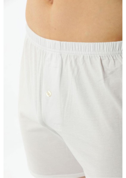 Erkek Beyaz %100 Pamuklu Süprem Spor Külot 1 Adet indirimleri
