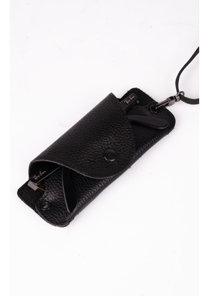 Hakiki Deri Gözlük Kılıfı – Askılı Şık ve Koruyucu Unisex Gözlük Kılıfı fırsatları