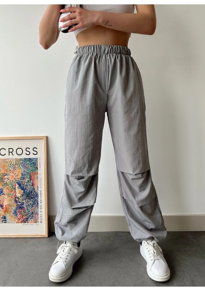 Nrtmsa Paraşüt Pantolon Gri (Beden: M)