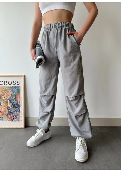 Nrtmsa Paraşüt Pantolon Gri (Beden: M) indirimleri