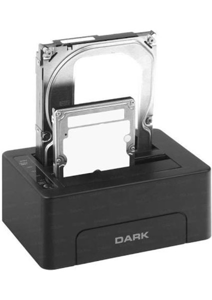 Storex DSD26C Çiftli 3.5"-2.5" Usb3.0 Sata 6TB-8TB-10TB Destek 6gbit-S Status LED