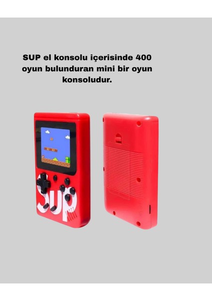 Lvsqvr Sup Game Box El Konsolu – 500 Oyunlu, Tv Bağlantılı, 5 Saat Oyun Süresi fiyatları