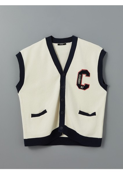 Yeni Sezon Rahat Kalıp V Yaka Erkek Triko Yelek indirimleri