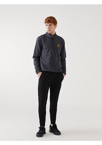 Yeni Sezon Standart Kalıp Dik Yaka Erkek Sweatshirt fiyatları