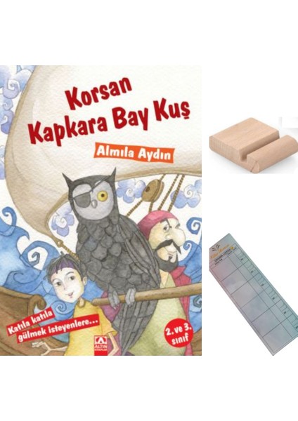 Korsan Kapkara Baykuş / Almila Aydın 2. ve 3. Sınıf +Tablet Tutucu