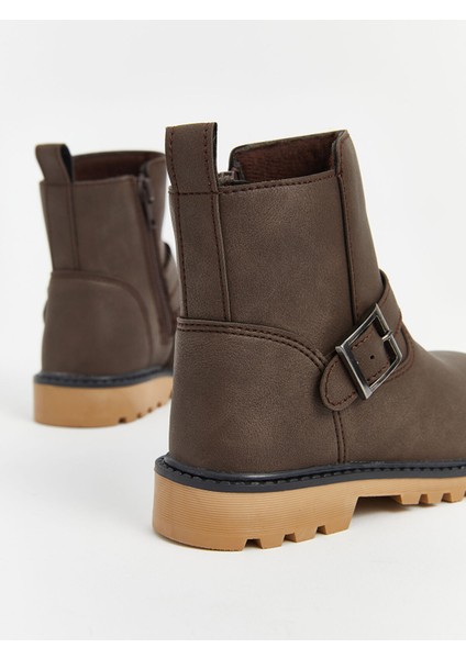 Yeni Sezon Deri Görünümlü Erkek Bot fırsatları