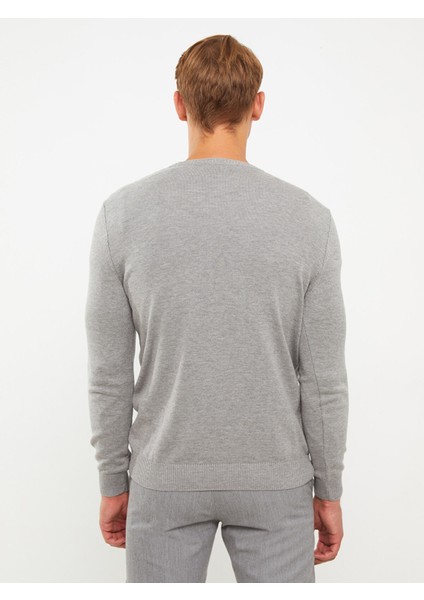 Yeni Sezon Bisiklet Yaka Uzun Kollu Desenli Erkek Triko Kazak indirimleri