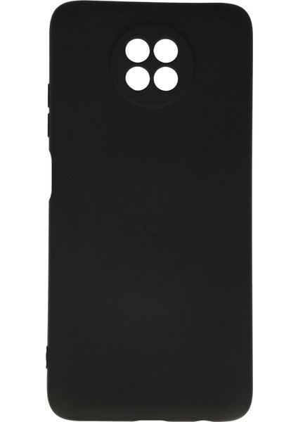 Xiaomi Redmi Note 9 5g Kılıf Nano Içi Kadife Silikon - Siyah