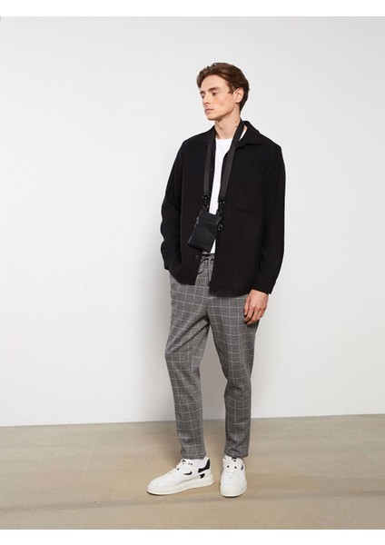 Yeni Sezon Slim Fit Ekose Erkek Pantolon fiyatları