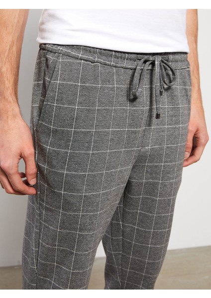 Yeni Sezon Slim Fit Ekose Erkek Pantolon modelleri