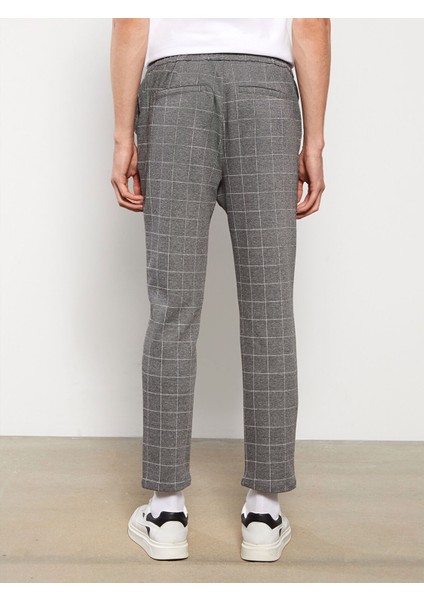 Yeni Sezon Slim Fit Ekose Erkek Pantolon indirimleri