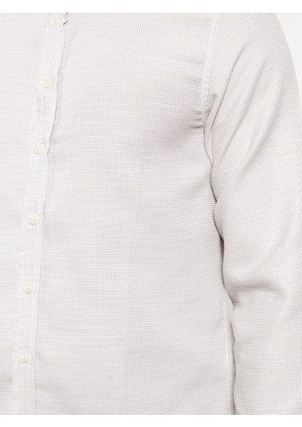 Yeni Sezon Slim Fit Uzun Kollu Poplin Erkek Gömlek fırsatları