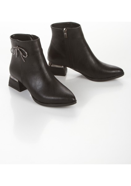 Kadın Tarz Topuklu Sivri Burunlu Tokalı Bot indirimleri