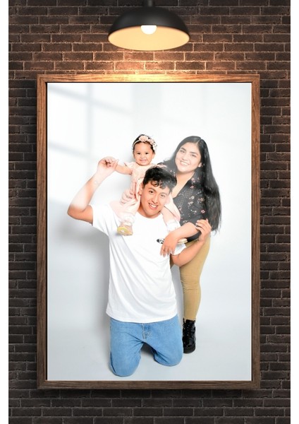 Kişiye Özel Aile Hediye Çerçeveli Metal Poster Tablo fırsatları