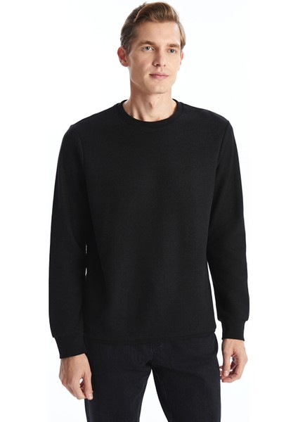 Yeni Sezon Bisiklet Yaka Uzun Kollu Erkek Sweatshirt fiyatları