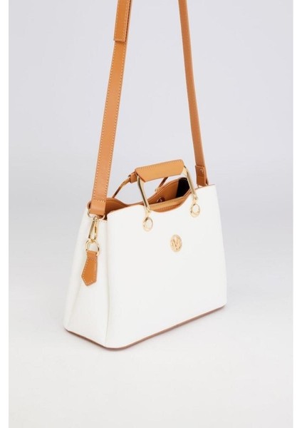 Omuz Askılı Kadın El Çanta 930534 Beyaz