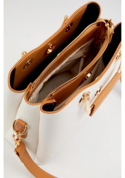 Omuz Askılı Kadın El Çanta 930534 Beyaz indirimleri