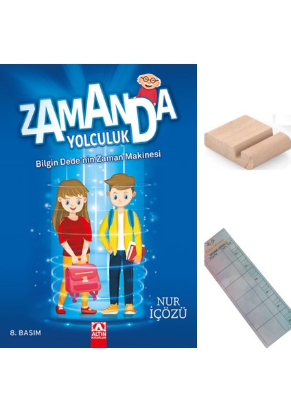 Zamanda Yolculuk - Bilgin Dede'nin Zaman Makinesi /nur Içözü/4. Sınıf 9-10 Yaş Hikaye+Tablet Tutucu