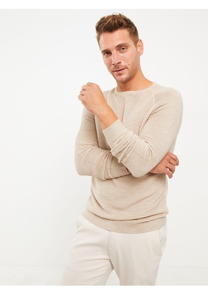 Yeni Sezon Bisiklet Yaka Erkek Triko Kazak