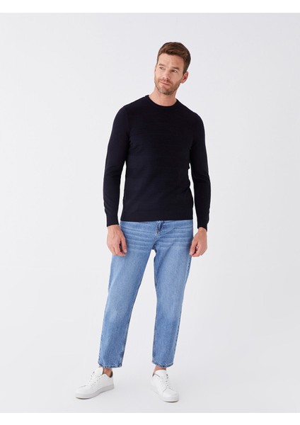 Yeni Sezon Bisiklet Yaka Erkek Triko Kazak modelleri