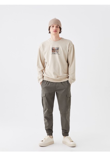 Yeni Sezon Standart Kalıp Erkek Kargo Pantolon