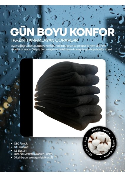 Blgnsock Siyah Kalın Havlu Çorap Kışlıkçorap modelleri