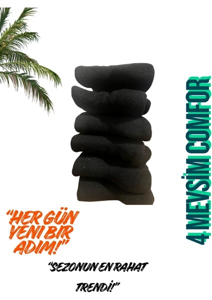 Blgnsock Siyah Kalın Havlu Çorap Kışlıkçorap fırsatları