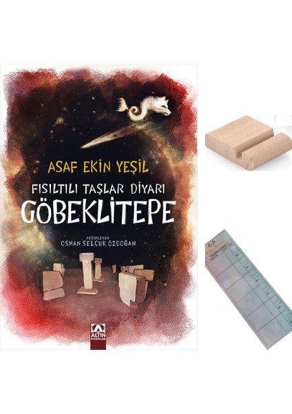 Fısıltılı Taşlar Diyarı Göbeklitepe/asaf Ekin Yeşil/5. ve 6. Sınıf (10-12 Yaş) Hikaye+Tablet Tutucu