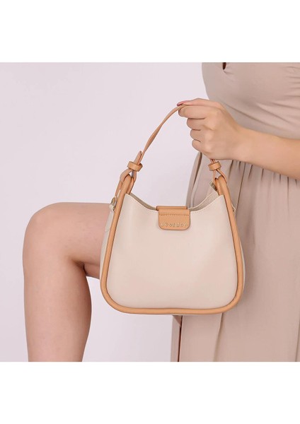 930062 Bej Kadın El & Omuz Çantası