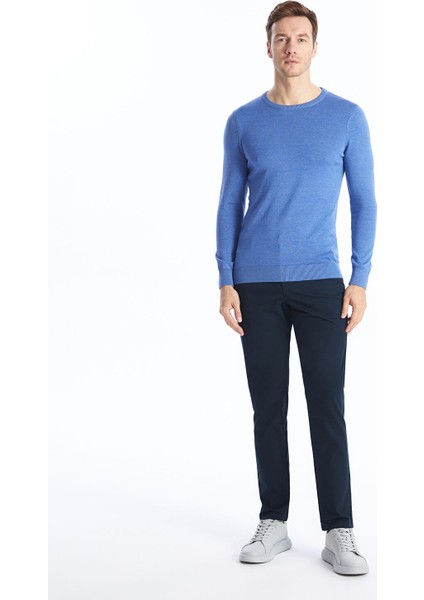 Yeni Sezon Bisiklet Yaka Erkek Triko Kazak modelleri