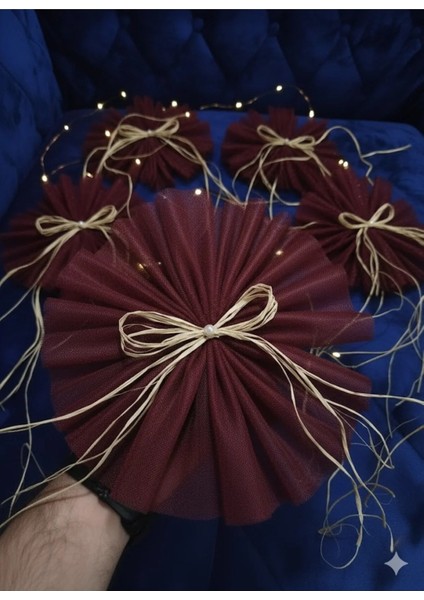 5 Adet Konvoy Süsü Bohça Süsü Arkası Iğneli