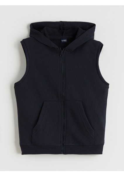 Yeni Sezon Kapüşonlu Erkek Çocuk Yelek