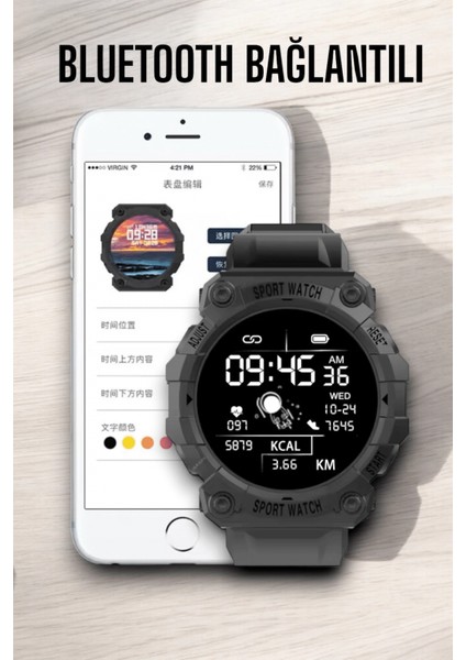 Ieg® Unisex Tasarımıyla Klasik ve Spor Kombinlere Uygun Akıllı Saat modelleri