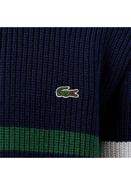 Erkek Bisiklet Yaka Çizgili Kazak indirimleri