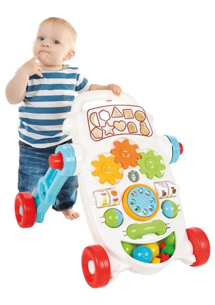 07 539 Happy Ilk Adım Arabası Pembe -Pilsan Oyuncak modelleri