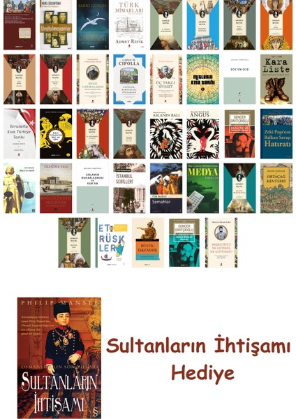 37 Kitaplık Tarih Seti + Sultanların Ihtişamı