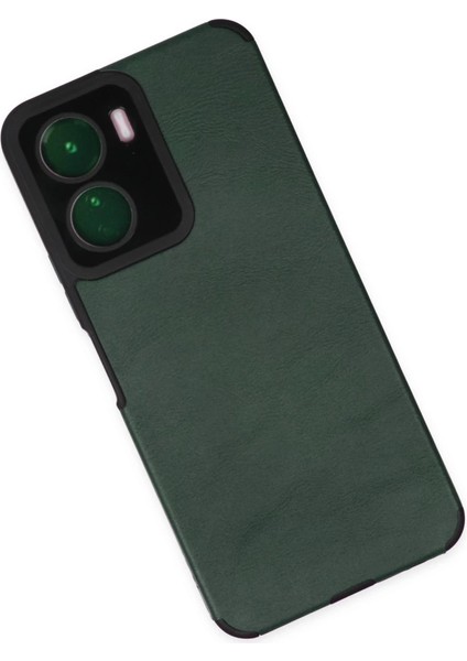 Vivo Y16 Kılıf Loop Deri Silikon - Yeşil modelleri