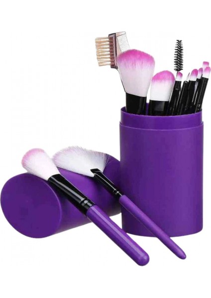 Ieg® 12 Parça Profesyonel Makyaj Seti Yumuşak Kıllı Yüz ve Göz Makyajına Uygun indirimleri