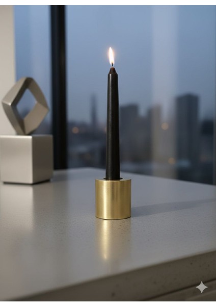 Som Pirinç Mumluk – Zarif ve Şık Dekor. ( 42 x 45 mm )