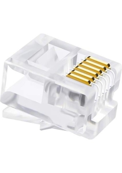 Telefon Soketi 6p/6c (100'LÜ Paket)