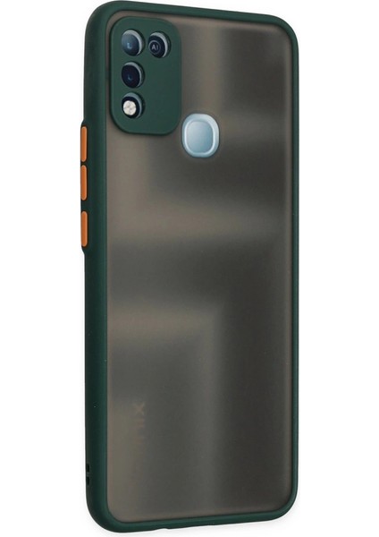 Infinix Hot 10 Play Kılıf Montreal Silikon Kapak - Yeşil fiyatları