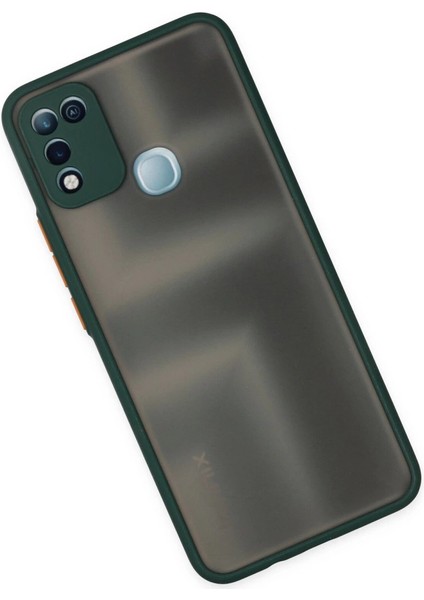 Infinix Hot 10 Play Kılıf Montreal Silikon Kapak - Yeşil modelleri