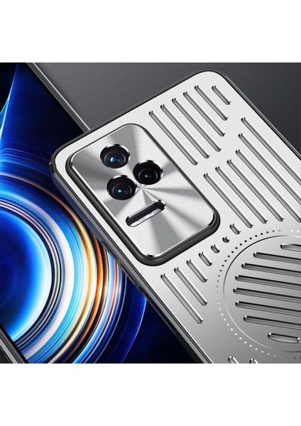 Xiaomi Redmi K50 Pro Kılıfı, Manyetik Metal Isı Dağıtıcı Koruyucu Kılıf-Siyah (Yurt Dışından) fırsatları