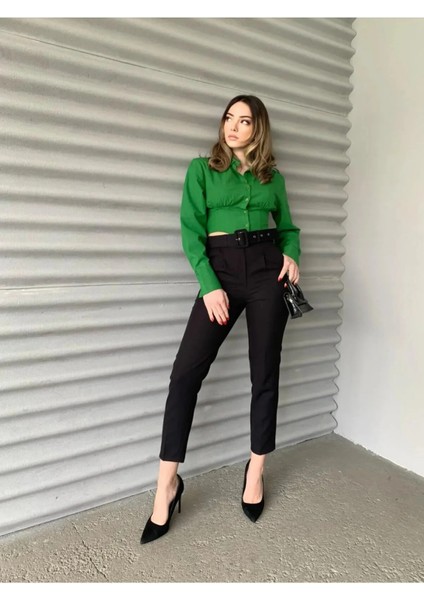 Slim Fit Havuç Paça Kemerli Kadın Pantolon – Zamansız Şıklık, Maksimum Konfor, Modern Siluet modelleri