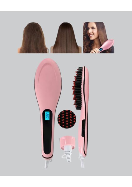 Nrtmsa Seramik Plakalı Elektrikli Saç Düzleştirici – Hızlı Isınma, Uzun Kablo, 25W–39W Güç fiyatları